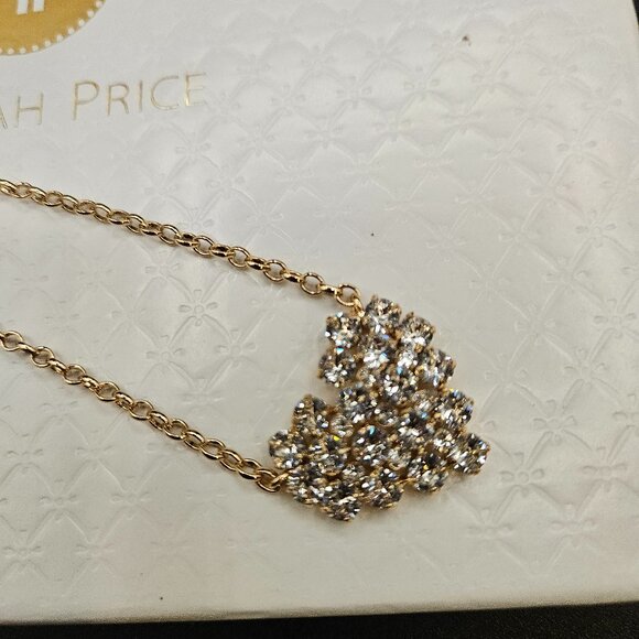 Rebekah Price Cherish Gold Heart Necklace - Picture 7 of 14